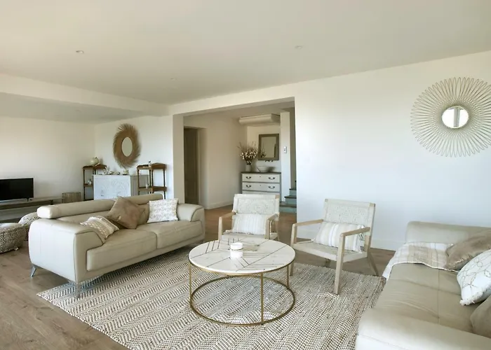 ヴィラ Prestigious Sea View La Garonnette-Plage
